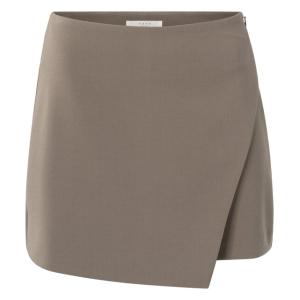 YAYA Woven mini skort, greyish brown YAYA Woven mini skort, greyish brown