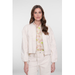 Geisha Jacket embroidery, ecru