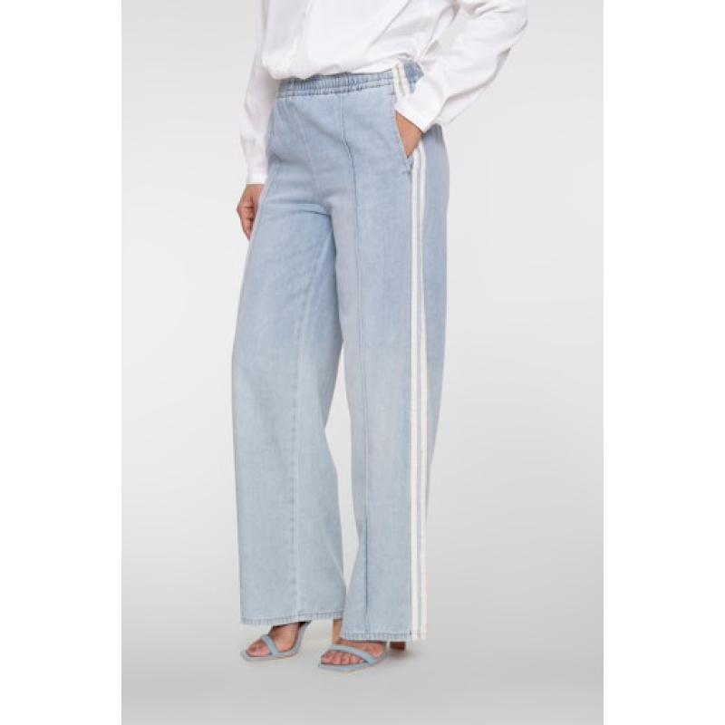 Geisha Trackpants jogdenim, bleached denim