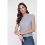 Geisha Pull lurex, light grey/silver lurex