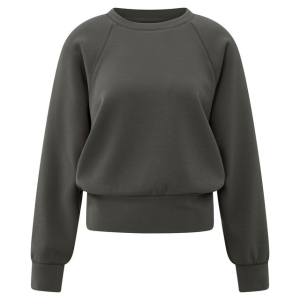 YAYA Heavy quality long sleeve t-shirt, off white