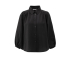 YAYA Blouse with balloon sleeves, black