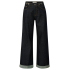 YAYA Loose fit denim with roll-ups, dark blue denim