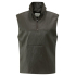 YAYA Sleeveless faux leather top, dark taupe grey