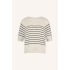 By-bar cruz stripe pullover, navy stripe