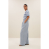 By-bar hope big stripe top, blue flame stripe