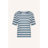 By-bar hope big stripe top, blue flame stripe