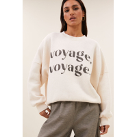 By-bar malyn voyage sweater, oyster melee