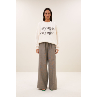 By-bar malyn voyage sweater, oyster melee