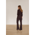 Studio Anneloes  Flair bonded trousers expresso