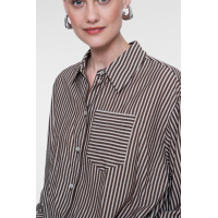 Geisha blouse bruin zand