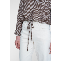 Geisha blouse bruin zand