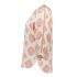 Geisha top, sand/pink