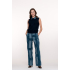 Geisha Spencer denim collar