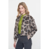 Geisha bomber jacket, camel/antracite