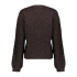 Geisha pullover lurex and sequences, brown/copper