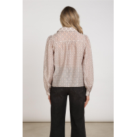 Nukus antonella blouse pattern sand