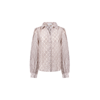 Nukus antonella blouse pattern sand