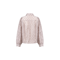 Nukus antonella blouse pattern sand