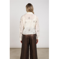 Nukus aaliya blouse embroidery offwhite