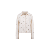 Nukus Aaliya Blouse Paillet off white