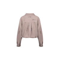 Nukus annelynn blouse paillet taupe