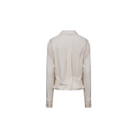 Nukus Lizzy Blouse Vneck Dots sand