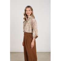 Nukus Maya Blouse Check
