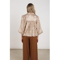 Nukus Maya Blouse Check