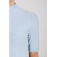 Nukus linsy pullover SS sky