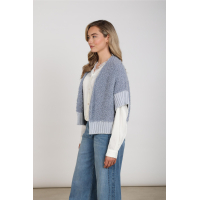 Nukus bell cardigan sky
