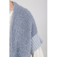 Nukus bell cardigan sky
