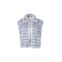 Nukus harriet gilet zipper sky