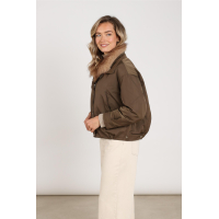 Nukus paula jacket moss