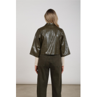 Nukus mara jacket PU moss