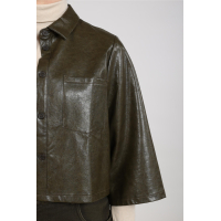 Nukus mara jacket PU moss