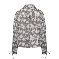 Nukus Bailey Blouse Cross, Oﬀwhite/Navy