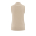 YAYA Sleeveless blockstripe sweater with zipper, humus beige dessin