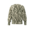 YAYA Sweater with allover print, pale khaki beige dessin