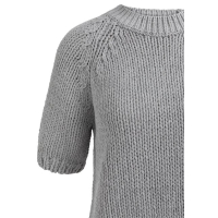 YAYA Chunky knit sweater grijs