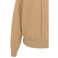 YAYA Sweater with seam details tan brown