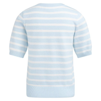 YAYA Sweater with stripe pattern ice blue dessin