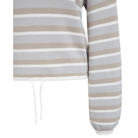 YAYA Striped sweater with cord 