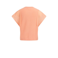 YAYA Sweater with transparant short peach