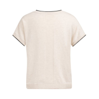 YAYA /Knitted sweater with rolled ed