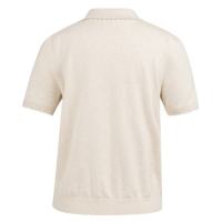 YAYA Short sleeve cardigan kit beige melange