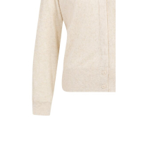 YAYA Towel knitted cardigan creme beige melange