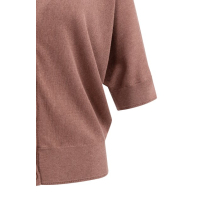 YAYA Batwing cardigan burlwood pink melange