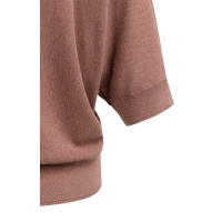YAYA Batwing cardigan burlwood pink melange