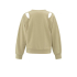 YAYA Constructed sweatshirt, safari